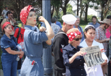 Rosie Flexes Her Muscle in Michigan in Riveting Rivalry with California